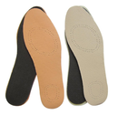 Leather Insoles for Women Brown Ultra-Thin Leather Inserts for Women Activated Carbon Insoles
