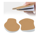 Supination Insoles,O/XO Leg Orthopedic Corrective Brown Insoles,for Foot Alignment,