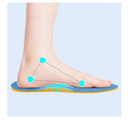 Supination Insoles,Arch Support Inserts,Plantar Fasciitis Orthotic Insoles