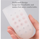 Height Increase Insoles, Invisible Non-Slip Silicone Shoe Lift Cushion, Universal Half Height Increasing Heel Protector Pads for Women and Men