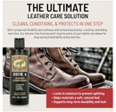 Bick 4 Leather Conditioner and Leather Cleaner 8 oz - Will Not Darken Leather