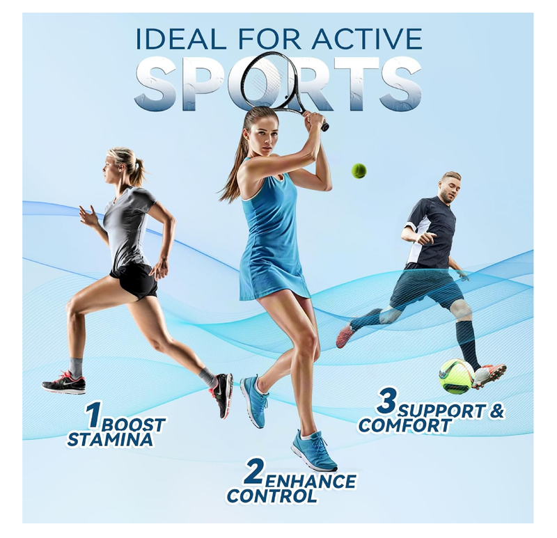 Running Athletic Insoles for Men & Women - Shock Absorbing Insoles,Sports Inserts
