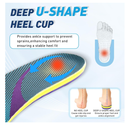 Running Athletic Insoles for Men & Women - Shock Absorbing Insoles,Sports Inserts