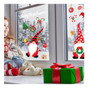 Joy Bang 320 PCS Christmas Window Clings, Christmas Decorations Indoor for Party