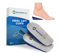 Orthopedic Heel Lift Inserts - 2 Pack, Plantar Fasciitis Relief, Height Increase Insole