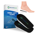 Orthopedic Heel Lift Inserts - 2 Pack, Plantar Fasciitis Relief, Height Increase Insole