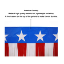 Blukey Parade Floats Foil Fringe Skirting Decorations Pack of 5 Each 15 x 10 Feet long American