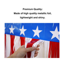 Blukey Parade Floats Foil Fringe Skirting Decorations Pack of 5 Each 15 x 10 Feet long American