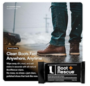 Boot Rescue All-Natural Cleaning Wipes. Remove Dirt & Damaging Salt Stains from Leather & Suede Shoes & Boots
