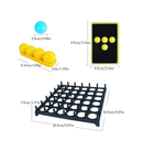Bounce Ball Game Family Party Games Jumping Connect Ball Board Games Table Game Toys Desktop Activate Bouncing Ball Game for Adults and Kids