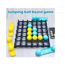 Bounce Ball Game Family Party Games Jumping Connect Ball Board Games Table Game Toys Desktop Activate Bouncing Ball Game for Adults and Kids