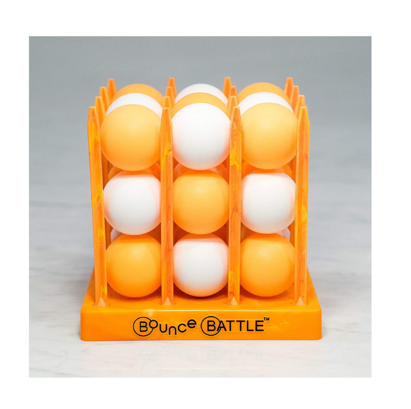 Bounce Battle Game Set Marbled Edition  an Addictive Game of Strategy Skill & Chance