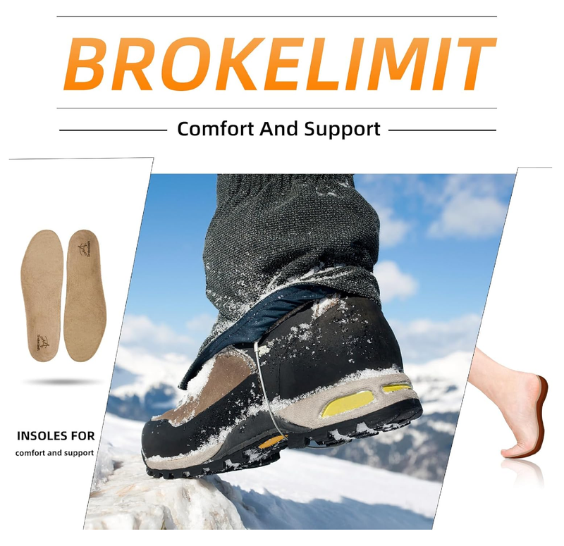Orthopedic Arch Support Insoles for All day Comfort and Pain Relief Breathable Leather