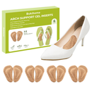 Arch Support Shoe Inserts & Insoles - Bukihome Gel Arch Inserts for Flat Feet, Plantar Fasciitis
