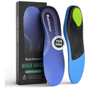 High Arch Support Inserts for Plantar Fasciitis -Bukihome Flat Feet Insoles for Men & Women,