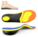 Plantar Fasciitis Relief Insoles for Men & Women - Rigid Arch Support Inserts for Flat Feet,