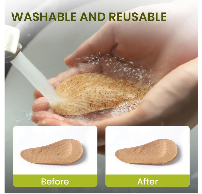 Arch Support Shoe Inserts & Insoles - Bukihome Gel Arch Inserts for Flat Feet, Plantar Fasciitis