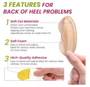 Heel Grips Metatarsal Pads Set for Pain Relief - Bukihome Ball-of-Foot Cushions for Forefoot Pain Relief,