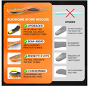 Bukihome Work Boot Insoles for Construction & Standing All Day - Heavy Duty Orthotic Shoe Inserts with Shock Absorption,