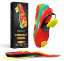 Bukihome Orthotic Insoles for Plantar Fasciitis Relief - Heavy Duty Work Insoles with Anti-Fatigue Arch Support,