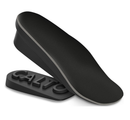 CALTO Premium Height Increase Insole - Ergonomic Heel Lifts for Elevator Shoe Increasing Effect - 3/4 Length Insole