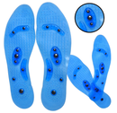 Carespot Gel Acupressure Magnetic Insoles/Inserts for Foot/Feet Therapy,