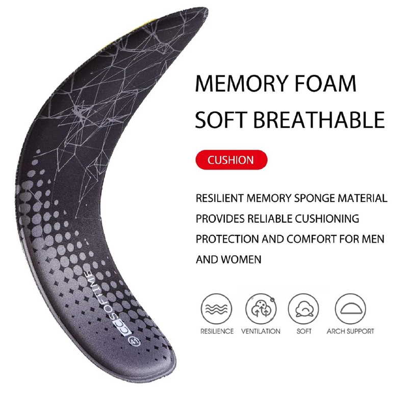 Memory Foam Shoe Inserts for Women, Replacement Insoles for Work Boots Running Shoes Hiking Shoes