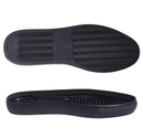CHGCRAFT Shoe Replacement Rubber Soles for DIY Shoes 1 Pair Rubber Full Out Sole Black Wear Resistant Shoes