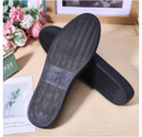 CHGCRAFT Shoe Replacement Rubber Soles for DIY Shoes 1 Pair Rubber Full Out Sole Black Wear Resistant Shoes