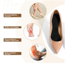 2 Pair Gel Cushion Insoles, 3/4 Gel Cushion Insoles for Women, Non-Skidding Shoe Insoles for High Heels Sandals Flats Boots