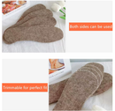 Alpaca Wool Warm Shoe Insert - Wool Shoe Insoles for Boot Soft Winter Warm Shoe