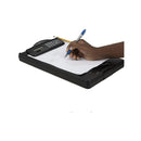 Mind Reader CLIPCALC-BLK Clipboard Calculator | Plastic Letter | Bottom Opening Storage