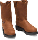 Justin Boots Conductor Steel Toe - Hazel Brown (4764)