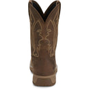 Justin Work Men's Nitread 11" Waterproof Nano Comp Toe Boot - Taupe (CR3207) - View 5