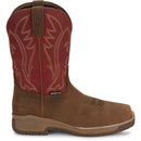 Justin Work Men's Nitread 11" Waterproof Nano Comp Toe Boot - Amber (CR3209) - View 3