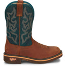 Justin Work Men's Resistor 11" Nano Comp Toe Boot - Russet (CR4010) - View 3