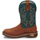 Justin Work Men's Resistor 11" Nano Comp Toe Boot - Russet (CR4010) - View 8