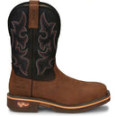 Justin Work Men's Resistor 11" Nano Comp Toe Boot - Rustic (CR4012) - View 3
