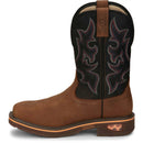 Justin Work Men's Resistor 11" Nano Comp Toe Boot - Rustic (CR4012) - View 8