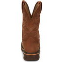 Justin Work Men's Resistor 11" Nano Comp Toe Boot - Russet Brown (CR4016) - View 5