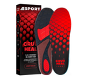 Sport Shock Absorbing Insoles - Athletic Shoe Cushioning Inserts for Men and Women