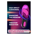 Running Insoles Men Women - Athletic Shock Absorbing Gel Insoles