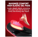 220+ lbs Plantar Fasciitis High Arch Support Insoles Men Women - Orthotic Shoe Inserts