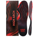 Premium High Arch Insoles for Ultimate Support - Plantar Fasciitis - Comfort for Foot Pain Relief - Anti-Fatigue