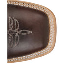 Justin Boots Burchett 13 Goat Red CX1313 Back View