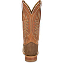 Justin Boots Cowman 13 Shrunken Shoulder Orange CX1322 Toe Detail