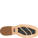 Justin Boots Boston 13 Whitetail Deer Chocolate CX1332 Heel Detail