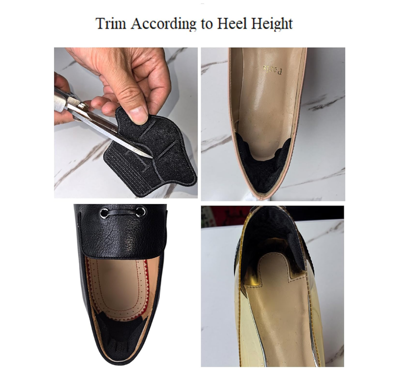 Heel Grips for Shoes That are Too Big - Self-Adhesive Heel Pads for Women & Men | Soft Shoe Inserts to Prevent Slipping