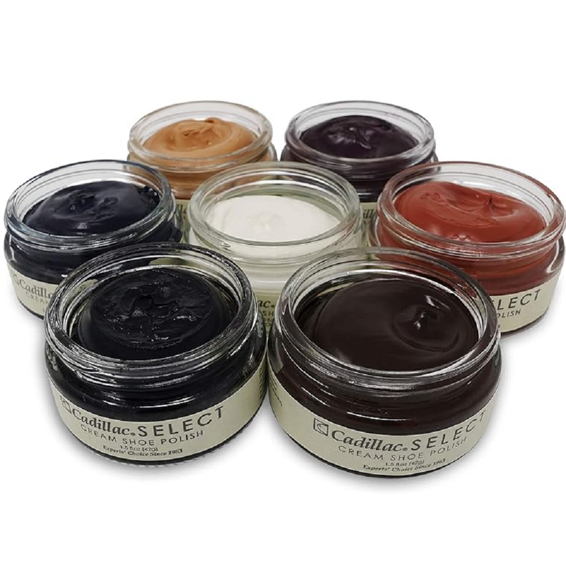 Cadillac Select Premium Cream Shoe Polish | Multiple Colors Available