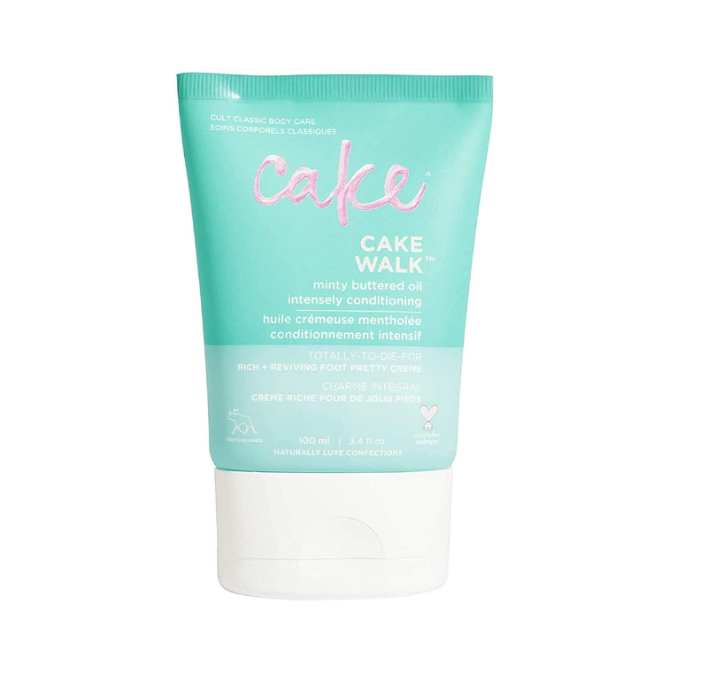 Cake Beauty Walk Triplemint Foot Crème 3.4 Fluid Ounce